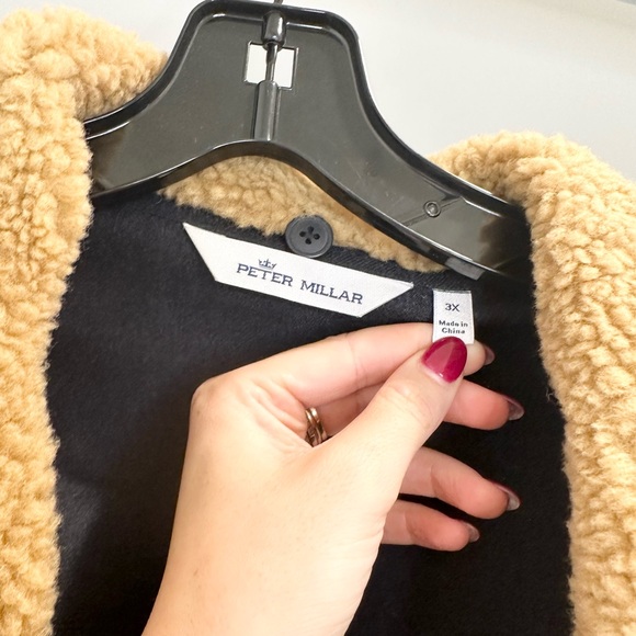 Mens PETER MILLAR Flannel Jacket | Size 3XL - Picture 3 of 5